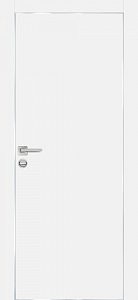 Товар Межкомнатная дверь PX-1 AL кромка с 4-х ст. Белый матовый