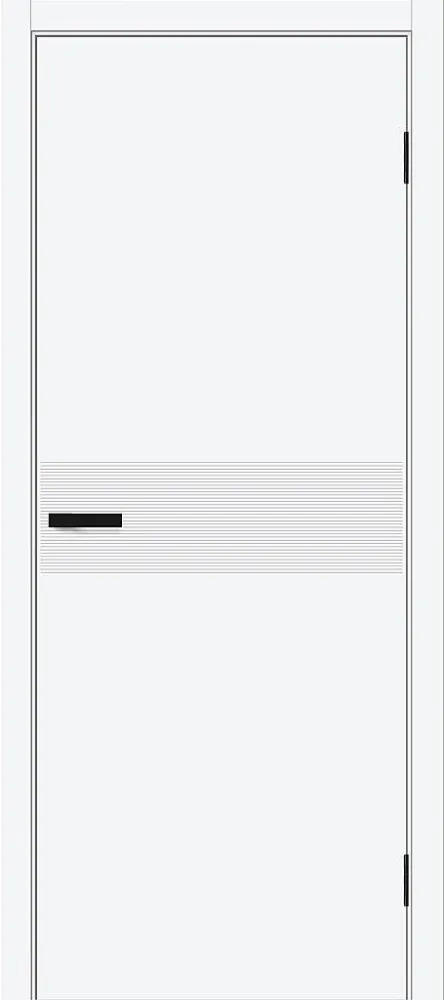 Межкомнатная дверь Граффити-23.Д White Pro BR6033